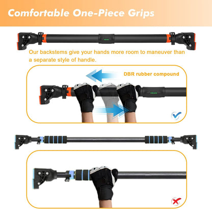 Klimmzugstange Für Türrahmen Ohne Schrauben Mit Innovativer Gewindesperre Für Sicheren Halt – 72-110Cm Pull up Bar Mit Tragfähigkeit Für Bis Zu 200 Kg Für Oberkörper Workout Heimtraining